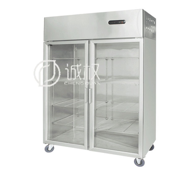 双玻璃门展示柜